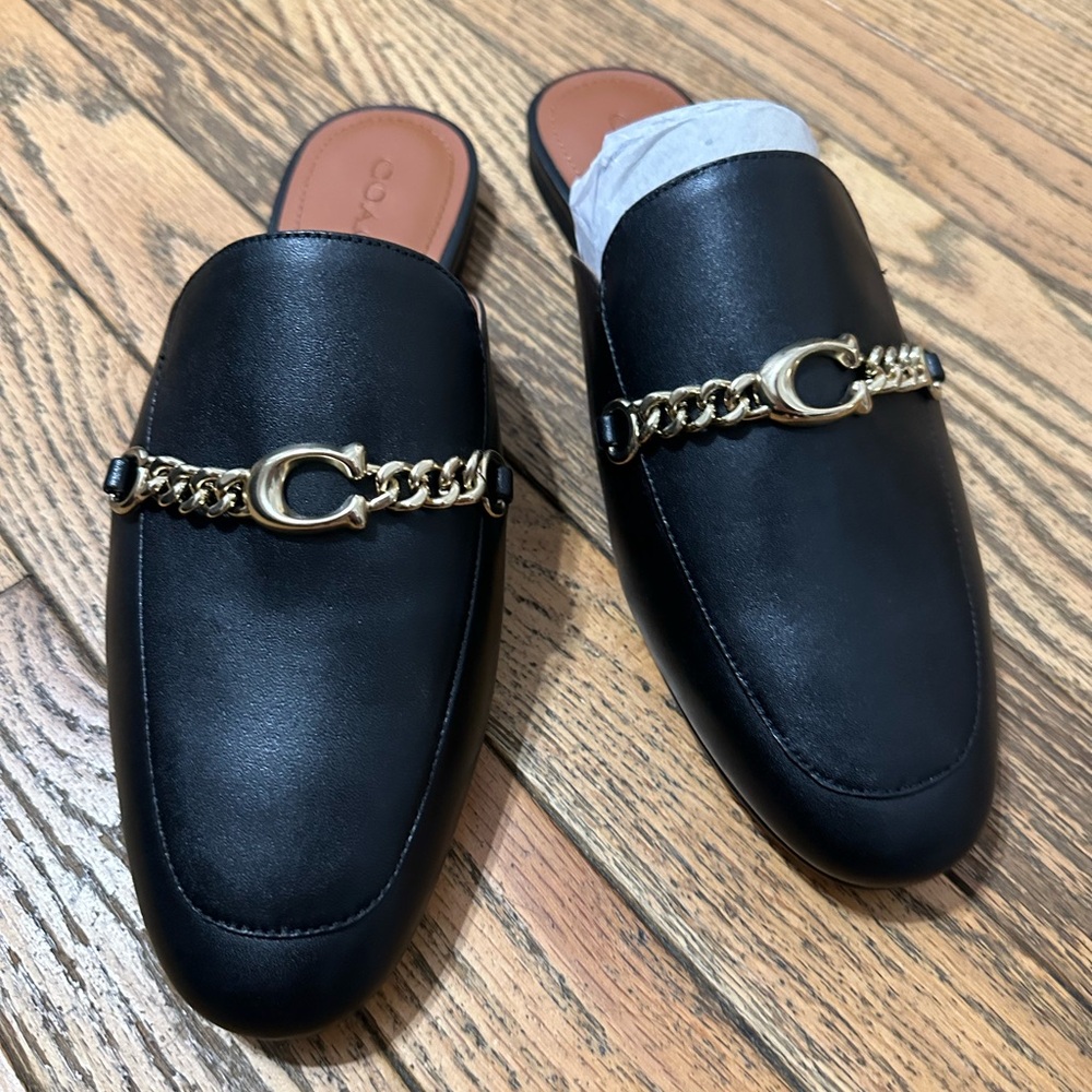 Coach Sofi Leather Slide